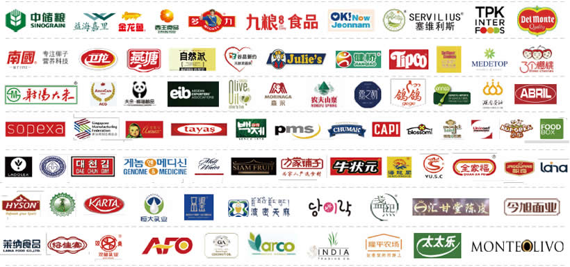 The Following Brands have made GZ Food Expo Part of their Business Success in South China